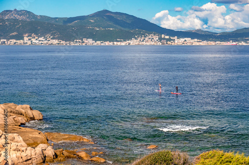 Stand-up, baie d'Ajaccio photo