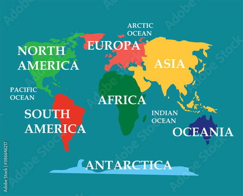 world map vector

vector map and named the continent