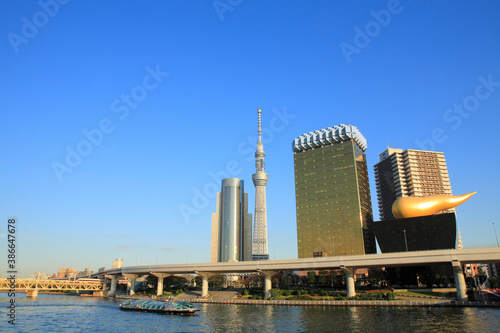 スカイツリーとアサヒビール本社