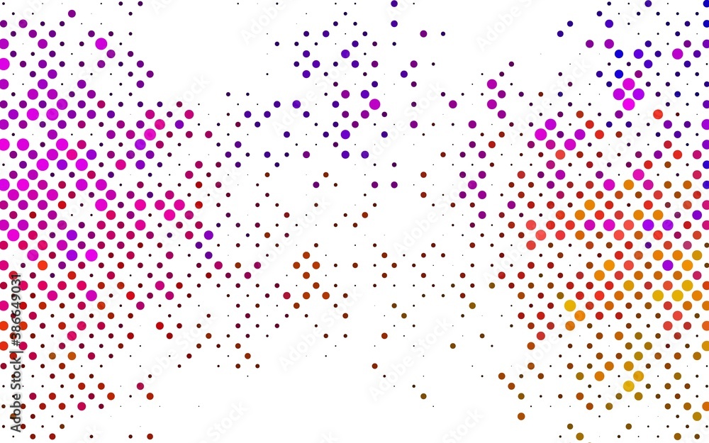 Light Black vector template with circles. Light Black vector template with circles.