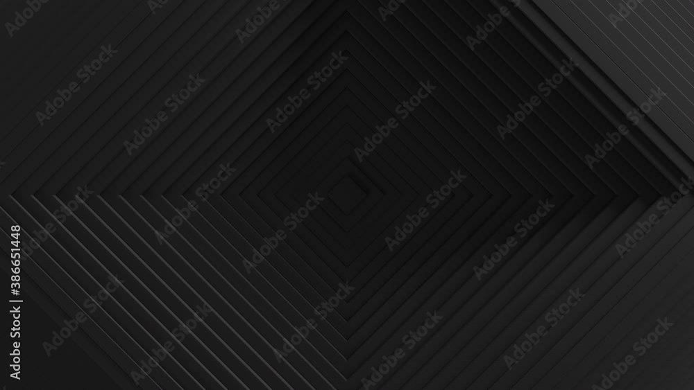 Abstract animation of square blinds oscilation. Minimal dark clean corporate background. 3D walls wavy loop motion. Geometric elements cycling displacement video. Abstract animation of square blinds oscilation. Minimal dark clean corporate background. 3D walls wavy loop motion. Geometric elements cycling displacement video.