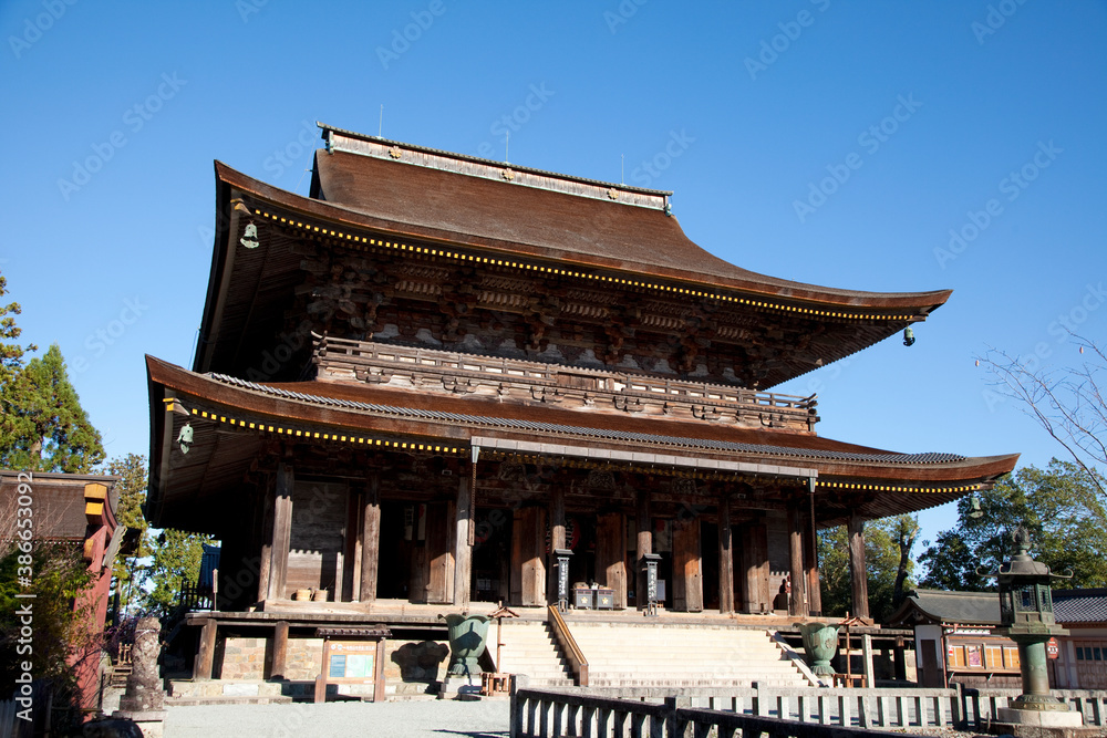 世界遺産吉野山の蔵王堂