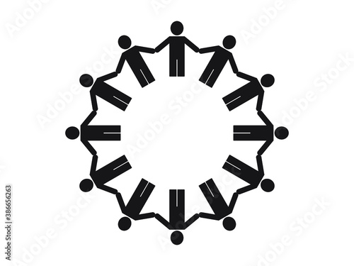 people icon vector illustration eps10