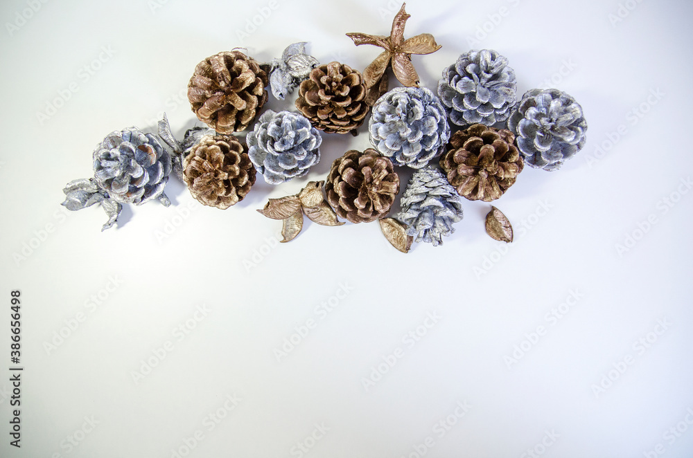 Naklejka premium christmas tree decoration