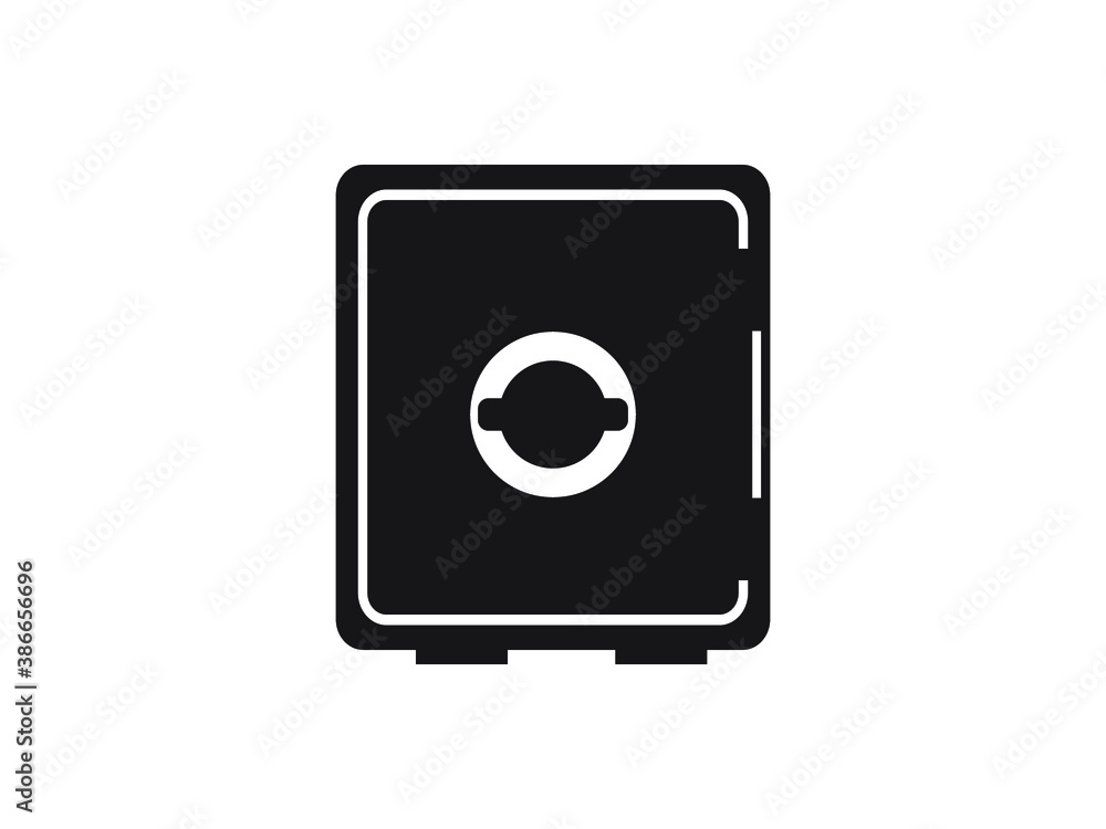 safe icon vector illustration eps10 safe icon vector illustration eps10