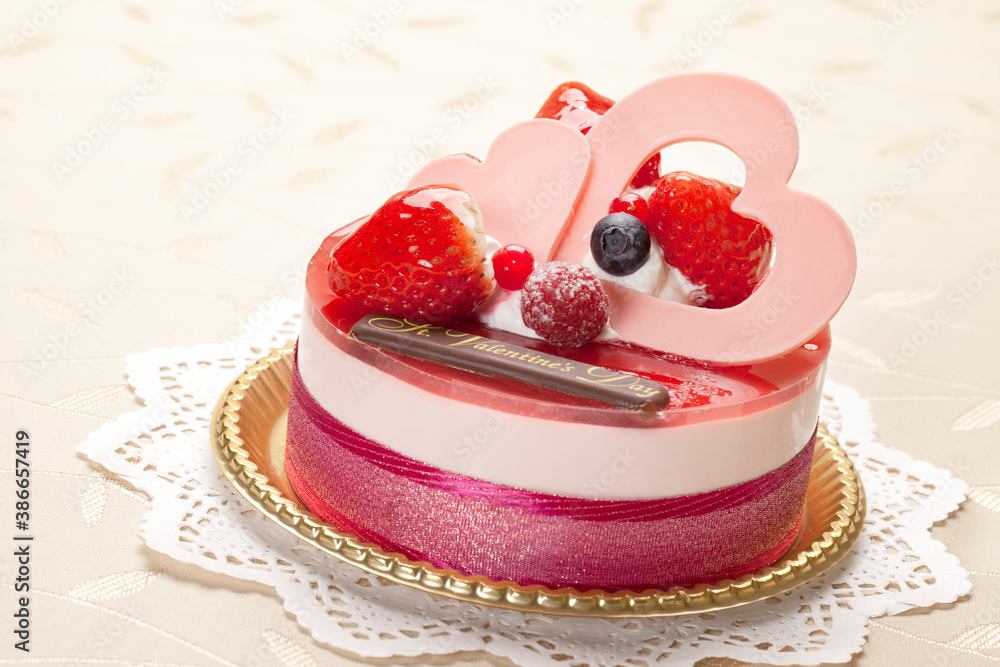 バレンタインケーキ バレンタインケーキ