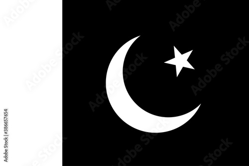 Black flag of Pakistan