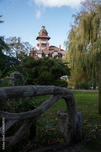 Le château Coquelles et son jardin