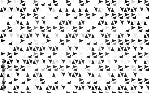 Light Black vector backdrop with lines, triangles.