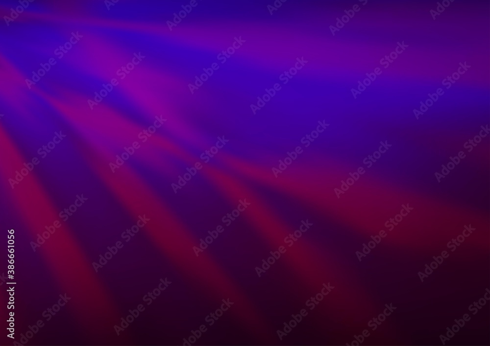 Fototapeta premium Light Purple vector bokeh and colorful pattern.