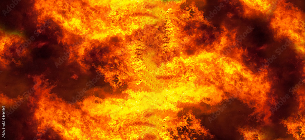 Firefighters extinguish a house;