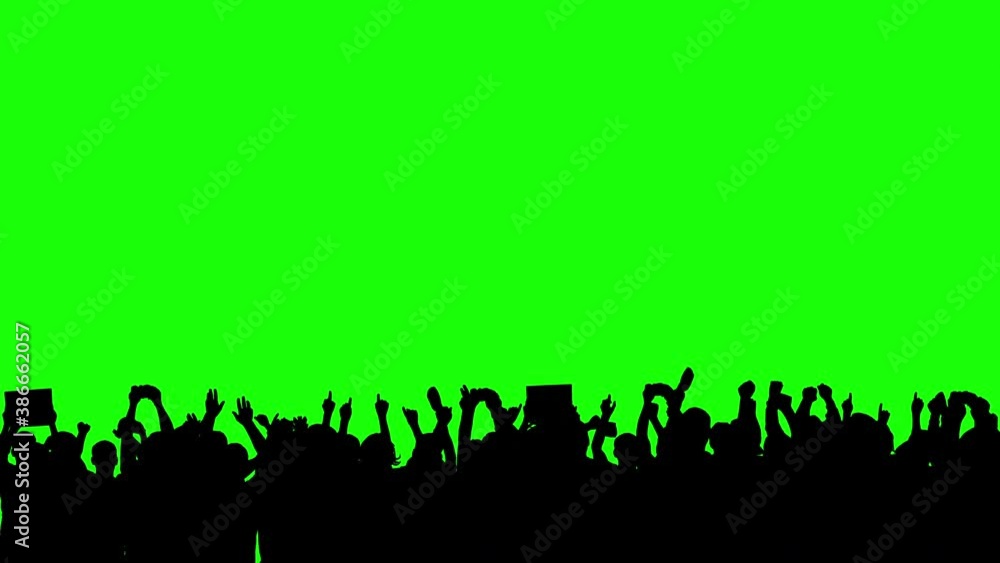 crowd silhouette 7 crowd silhouette 7