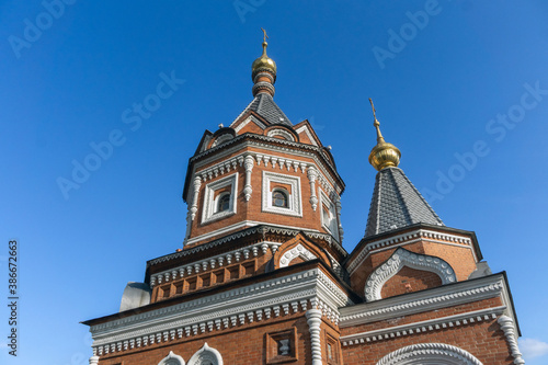 Chapel of Alexander Nevsky in the city of Yaroslavl in Russia
