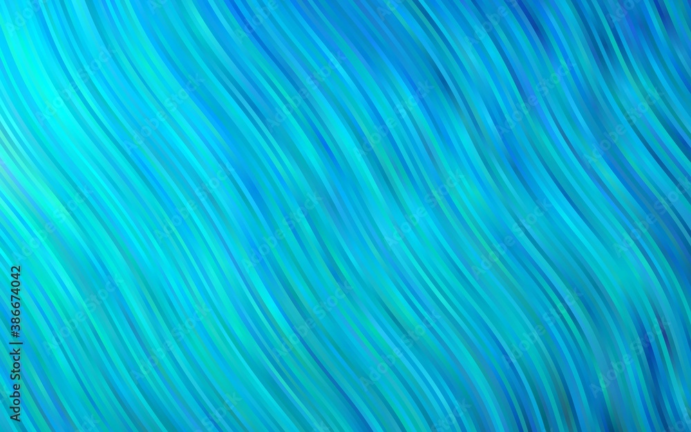 Light BLUE vector template with bubble shapes. Light BLUE vector template with bubble shapes.