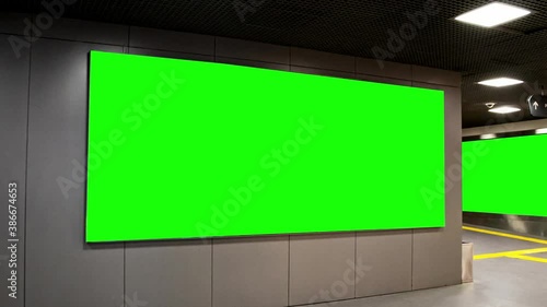 signboard mockup abstract background for modern design