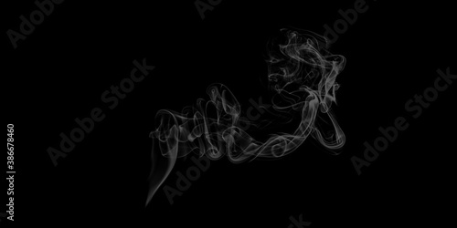 Fog, smoke, vapor, cloud isolated overlays transparent special effect, white smoky abstract on black. Royalty high-quality free stock image of white smoke, vapor, fog overlay on black background
