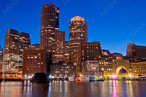 Boston Skyline © Liz