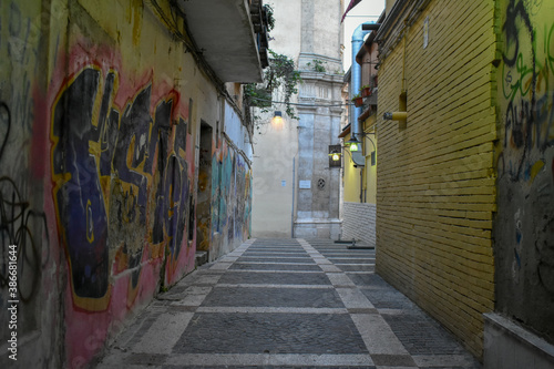 Graffiti Art in the Street © FabriZiock