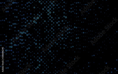 Wallpaper Mural Light BLUE vector backdrop with dots. Torontodigital.ca