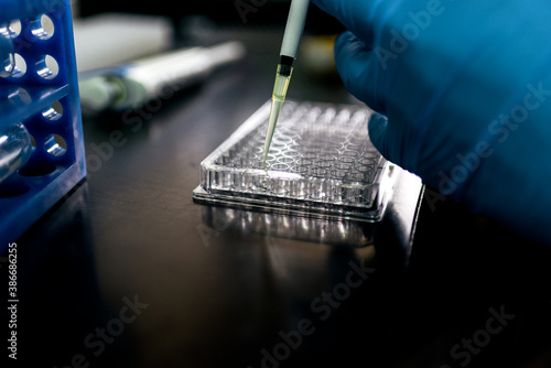 Close Up Biology Laboratory Equipment