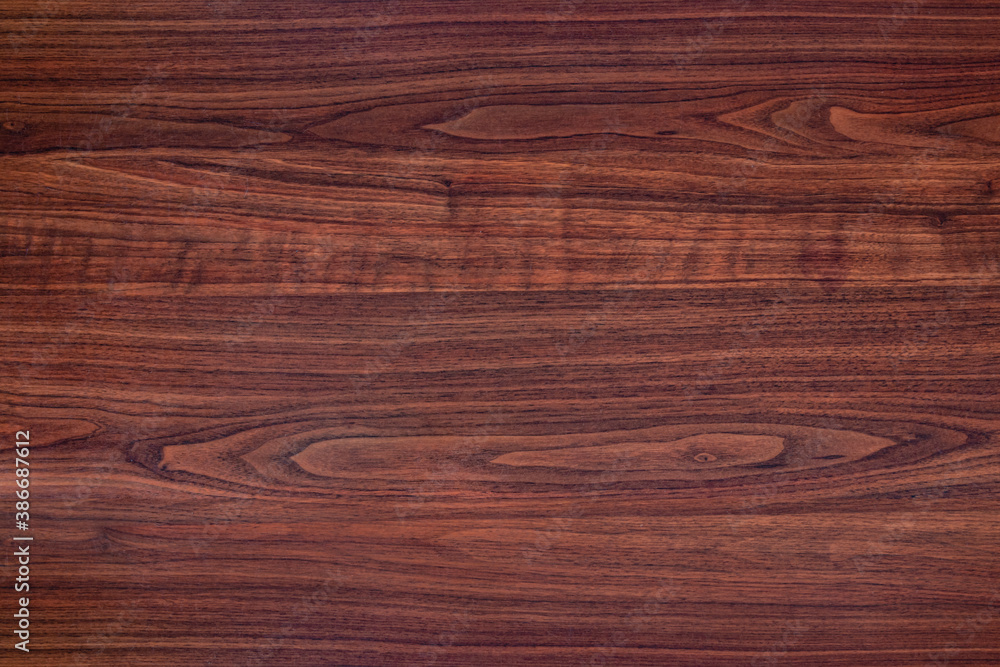 Fototapeta premium Brown sapele table for background