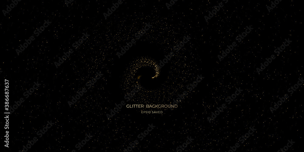 gold stardust light, glitter background