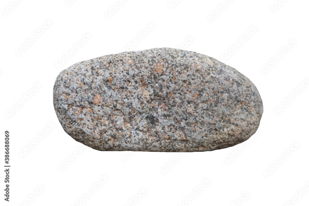 raw of Plutonic granite rock isolated on white background. Its three main minerals are feldspar, quartz, and mica. raw of Plutonic granite rock isolated on white background. Its three main minerals are feldspar, quartz, and mica.
