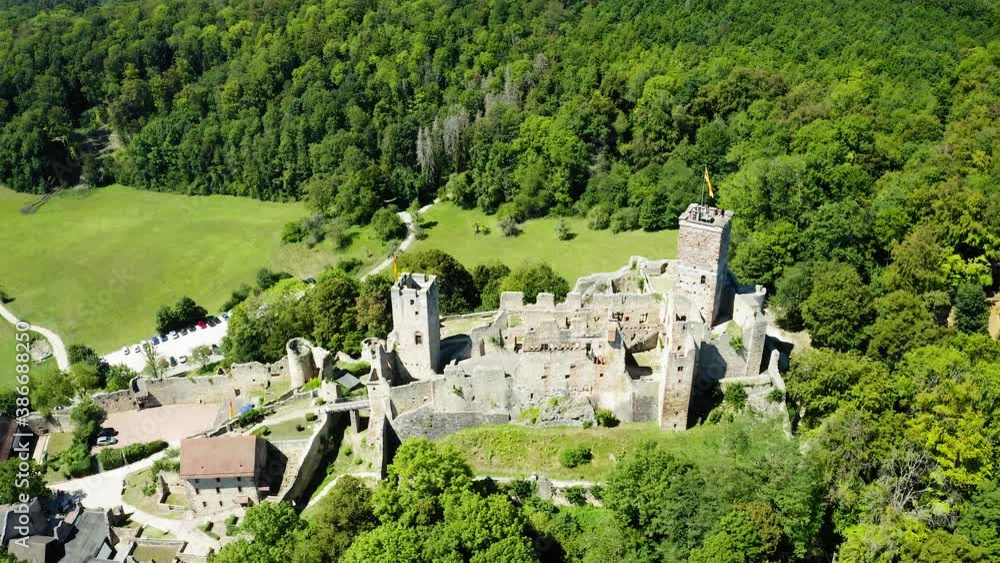 Roetteln Castle in Loerrach - the Black Forest, Baden-Wuerttemberg, Germany Roetteln Castle in Loerrach - the Black Forest, Baden-Wuerttemberg, Germany