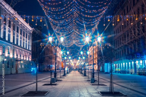 Festive illumination of cit...