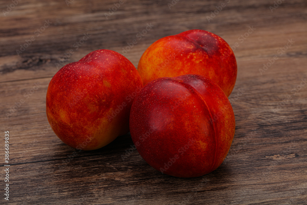 Ripe sweet tasty Nectarine fruit Ripe sweet tasty Nectarine fruit