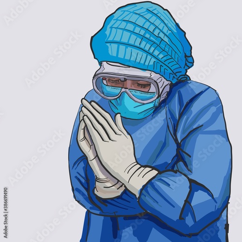 doctors - heroes rescuers fighting coronavirus covid-19