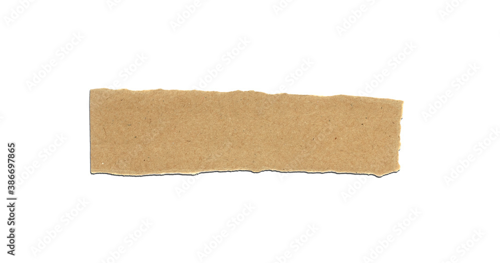 Kraft cardboard goffered. Cardboard ripped edge. Kraft cardboard goffered. Cardboard ripped edge.