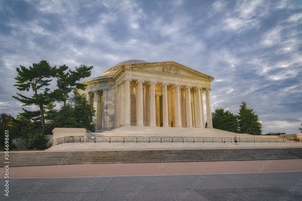 Thomas Jefferson Memorial, in Washington, DC, USA.