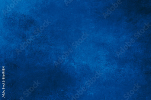 Blue grungy background photo