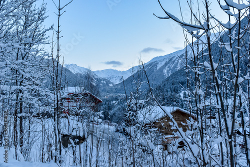 Christmas in the French Alps