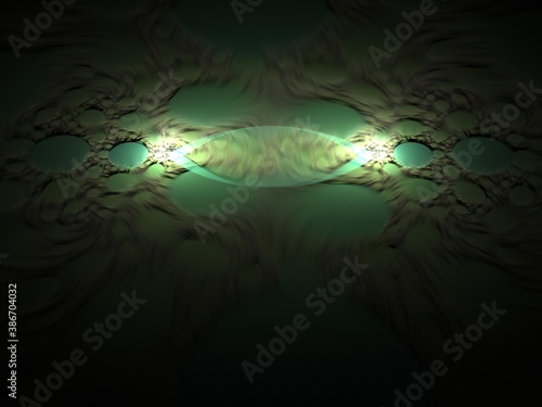 Imaginatory fractal background Image