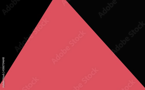 Dark Blue  Red vector triangle mosaic template.