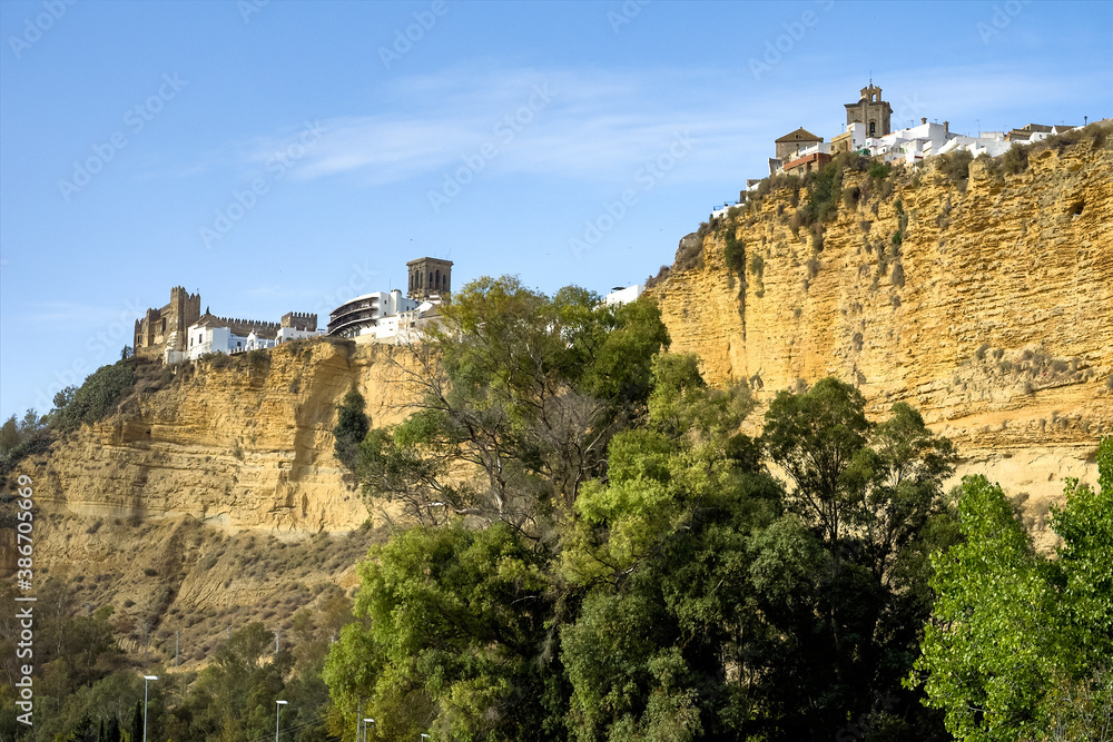 Arcos de la Frontera, white town in the province of Cadiz, Andalusia, Spain