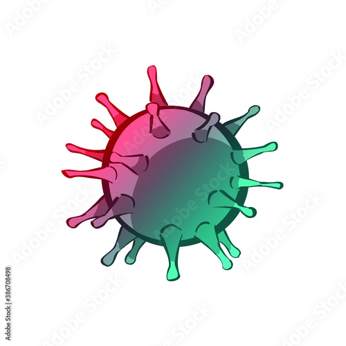 Corona Virus Illustration Hand Drawn