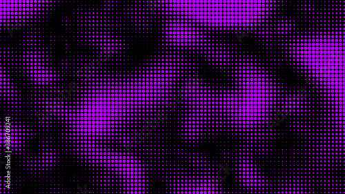 Colored dot array background isolated. Sea wave camouflage from stains. Abstract vector layer for presentation.