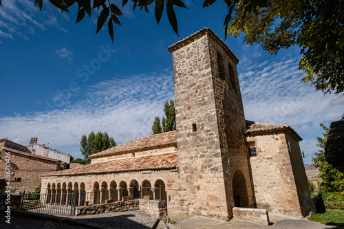 Church of the Savior, 13th century rural Romanesque, Carabias, Guadalajara, Spain