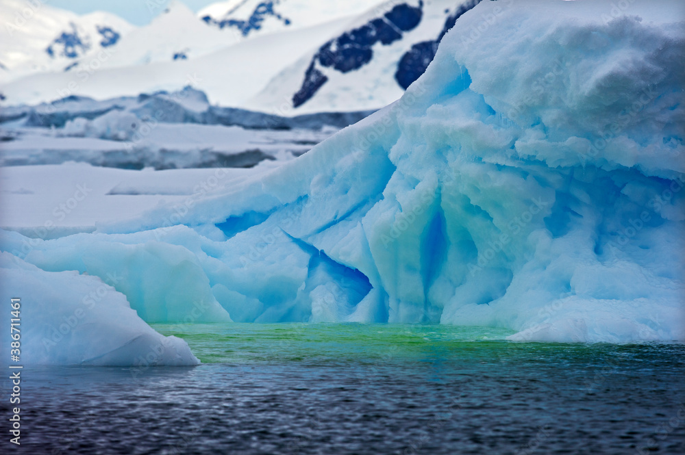 Antarctic landscape and scenery