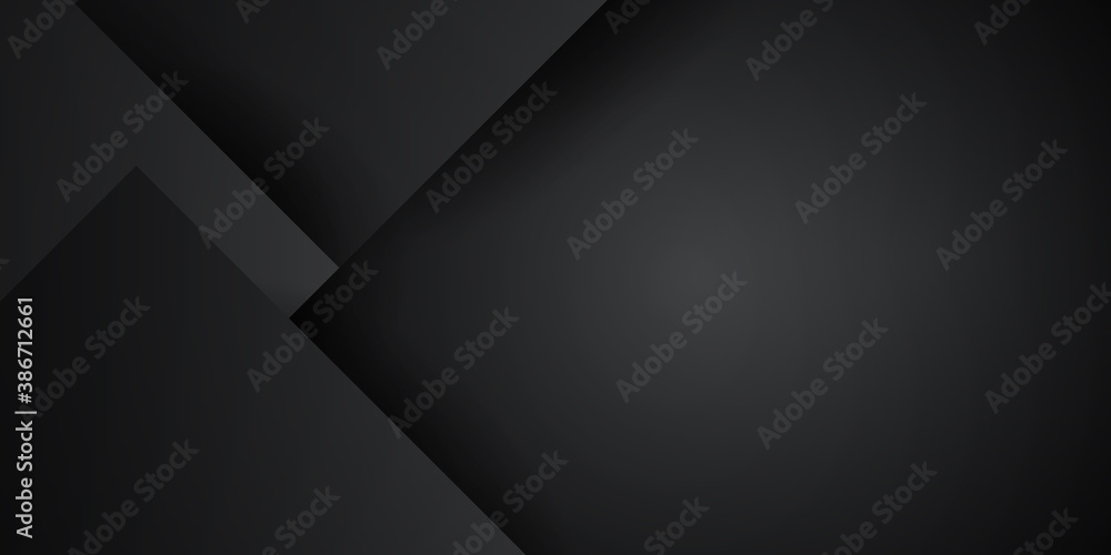 Black abstract background. Vector illustration design for presentation, banner, cover, web, flyer, card, poster, game, texture, slide, magazine, and powerpoint. 