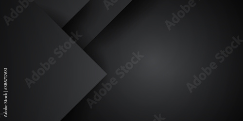 Black abstract background. Vector illustration design for presentation, banner, cover, web, flyer, card, poster, game, texture, slide, magazine, and powerpoint. 