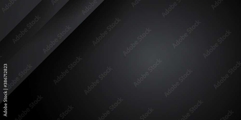 Black abstract presentation background with 3D overlap shadow layer Black abstract presentation background with 3D overlap shadow layer