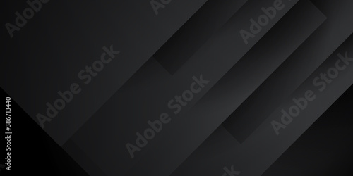 Dark black neutral abstract background for presentation design © Salman