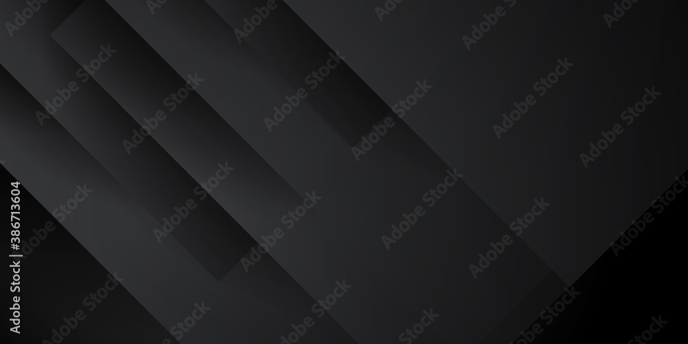 Dark deep black dynamic abstract vector background with diagonal lines. Modern creative halftone premium gradient. 3d cover of business presentation banner for sale event night party. Dark deep black dynamic abstract vector background with diagonal lines. Modern creative halftone premium gradient. 3d cover of business presentation banner for sale event night party.