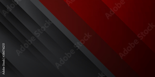 Modern red black abstract presentation background with business corporate concept. Suit for social media post stories and presentation template.