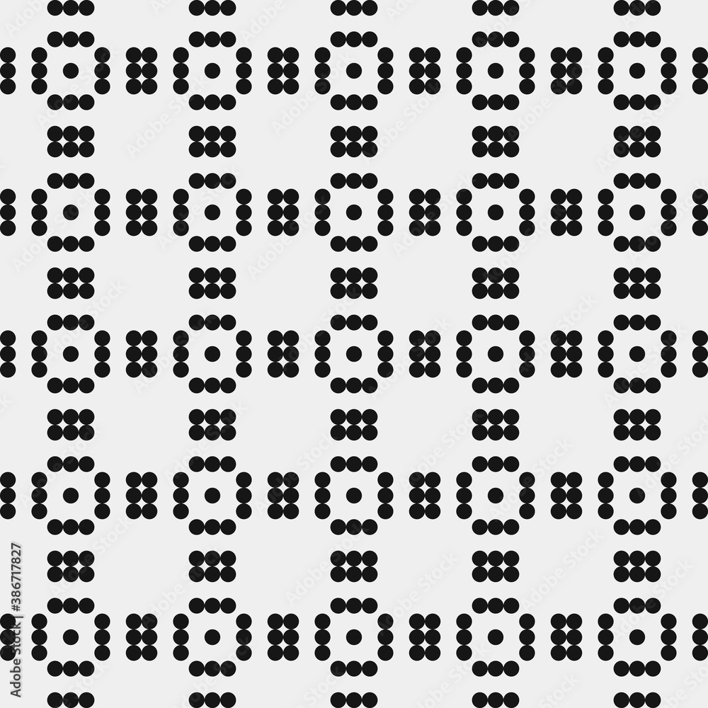 Abstract Cross Pattern Dots Logo generative computational art illustration Abstract Cross Pattern Dots Logo generative computational art illustration