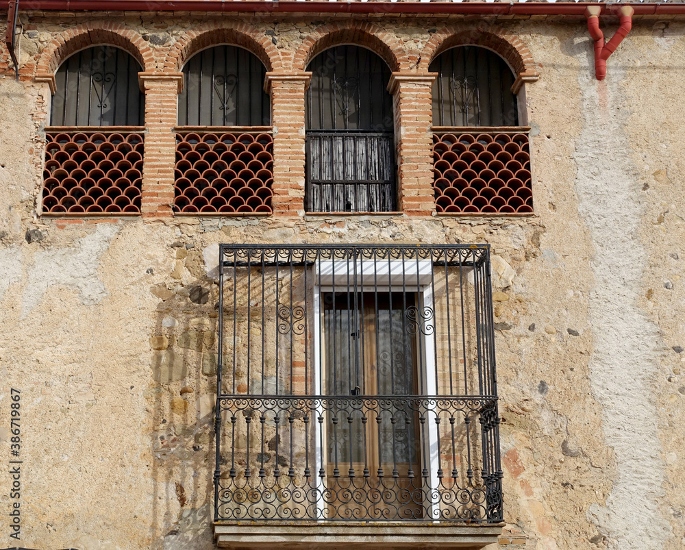 Obraz premium Façade espagnole